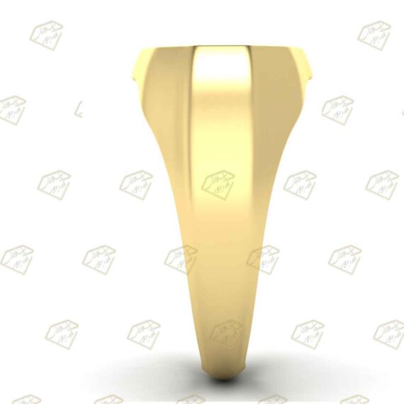 طرح ۳ بعدی انگشتر کالج کدR9319 - فروش فایل ۳ بعدی طلا و جواهر